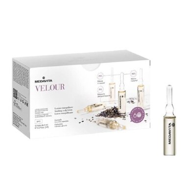 Medavita VELOUR Soothing Scalp Lotion 6ml Medavita VELOUR Soothing Scalp Lotion 6ml