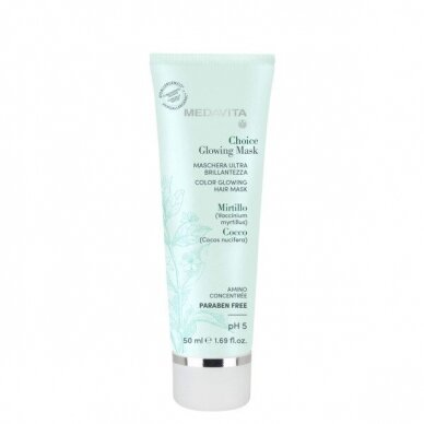 Medavita Choice Glowing Color Glowing Hair Mask 50ml Medavita Choice Glowing Color Glowing Hair Mask 50ml