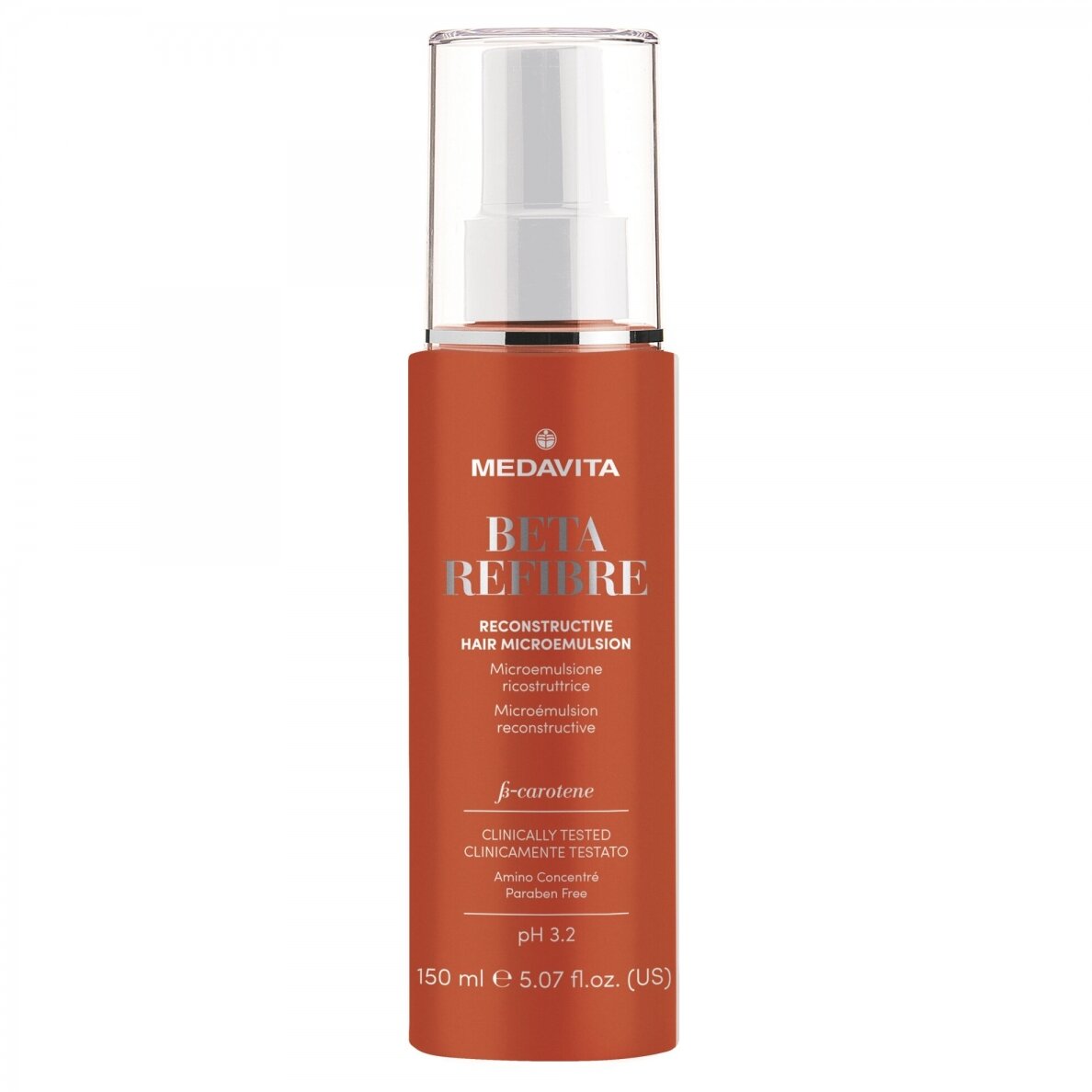 Medavita Β-refibre Reconstructive Hair Microemulsion 150ml