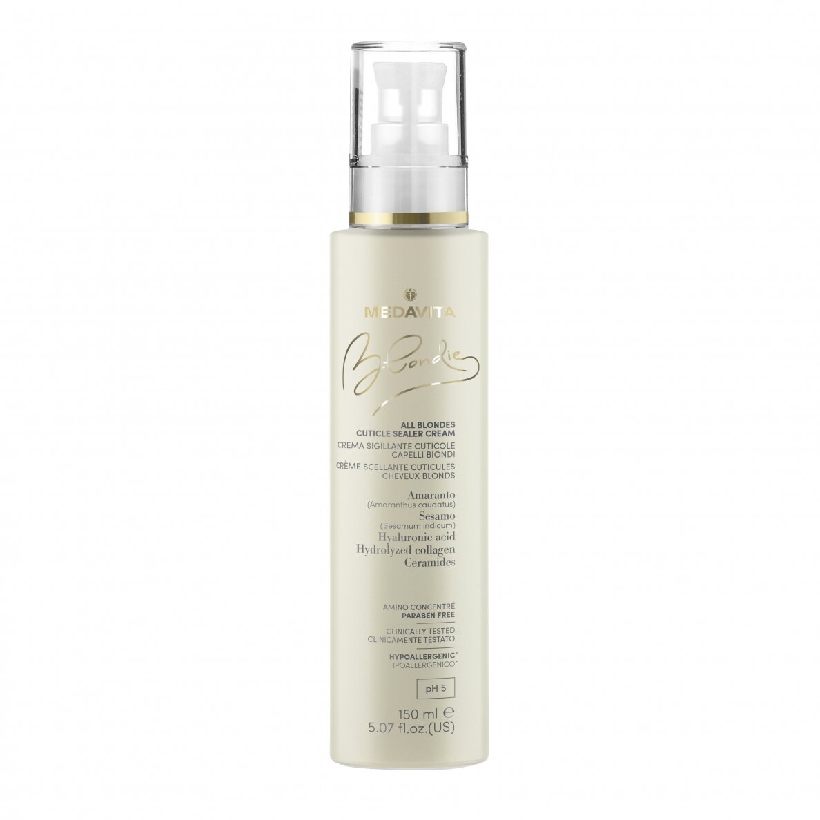 Medavita BLONDIE All Blondes Cuticle Sealer Cream 150ml Medavita BLONDIE All Blondes Cuticle Sealer Cream 150ml