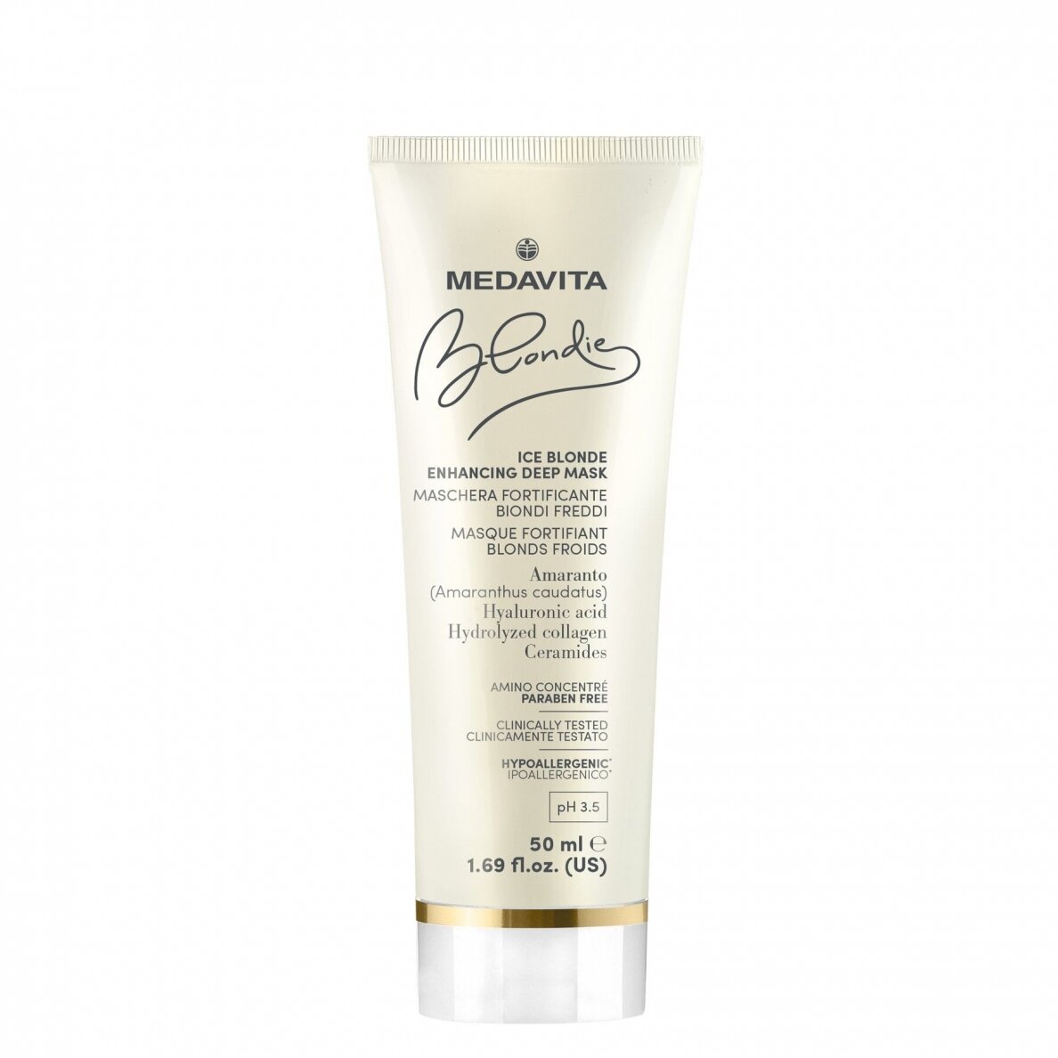 Medavita BLONDIE Ice Blonde Enhancing Deep Mask 50ml