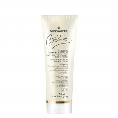 Medavita BLONDIE Ice Blonde Enhancing Deep Mask 50ml Medavita BLONDIE Ice Blonde Enhancing Deep Mask 50ml