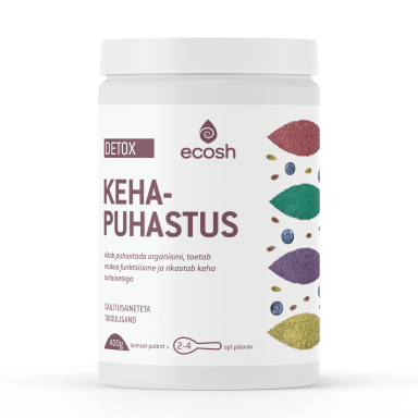 Ecosh Detox Kehapuhastus 500g Ecosh Detox Kehapuhastus 500g