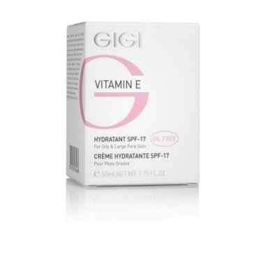 Gigi Vitamin E Hydratant SPF 17 FOR OILY & Large PORE SKIN 50 ML