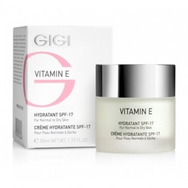 GIGI VITAMIN E HYDRATANT SPF20 FOR NORMAL TO DRY SKIN 50 ml GIGI VITAMIN E HYDRATANT SPF20 FOR NORMAL TO DRY SKIN 50 ml