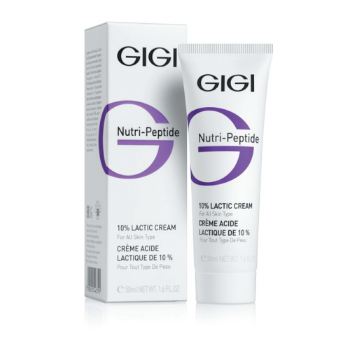 GIGI NUTRI-PEPTIDE 10% LACTIC CREAM 50 ML GIGI NUTRI-PEPTIDE 10% LACTIC CREAM 50 ML