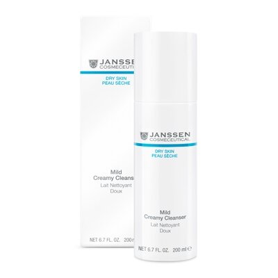 Janssen Cosmetics Mild Creamy Cleanser 200 ml Janssen Cosmetics Mild Creamy Cleanser 200 ml