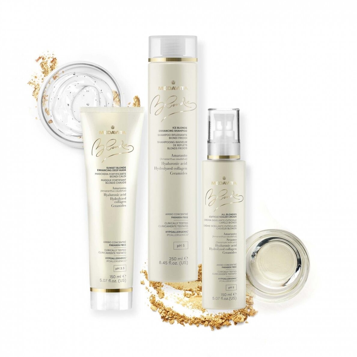Medavita BLONDIE All Blondes Bonding Shampoo 250ml 2