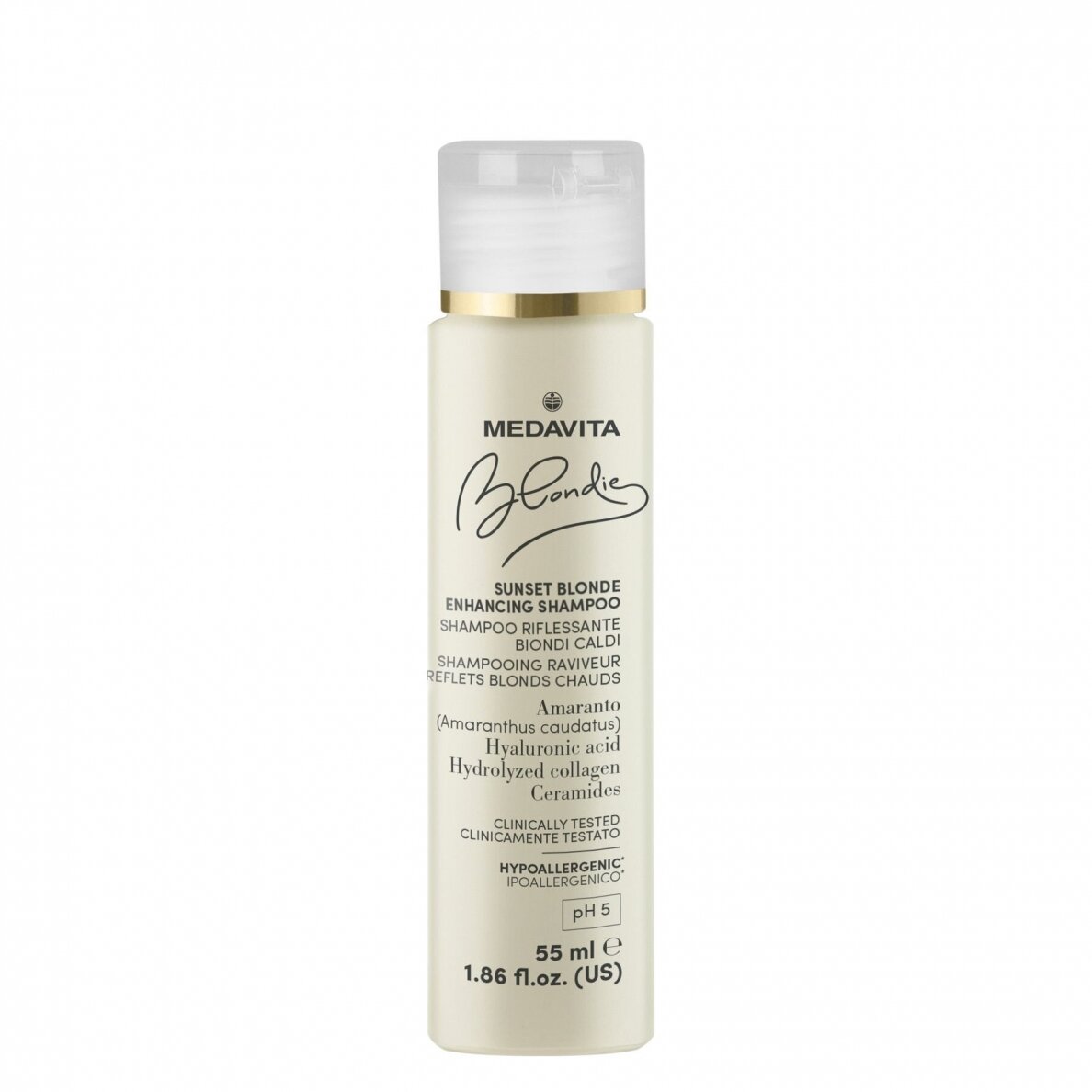 Medavita BLONDIE Sunset Blonde Enhancing Shampoo 55ml