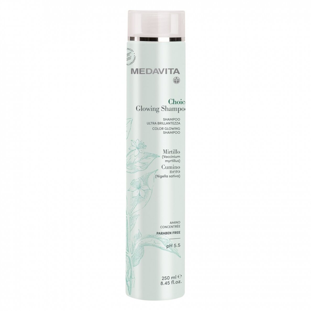 Medavita CHOICE GLOWING Color Glowing Shampoo 250ml Medavita CHOICE GLOWING Color Glowing Shampoo 250ml