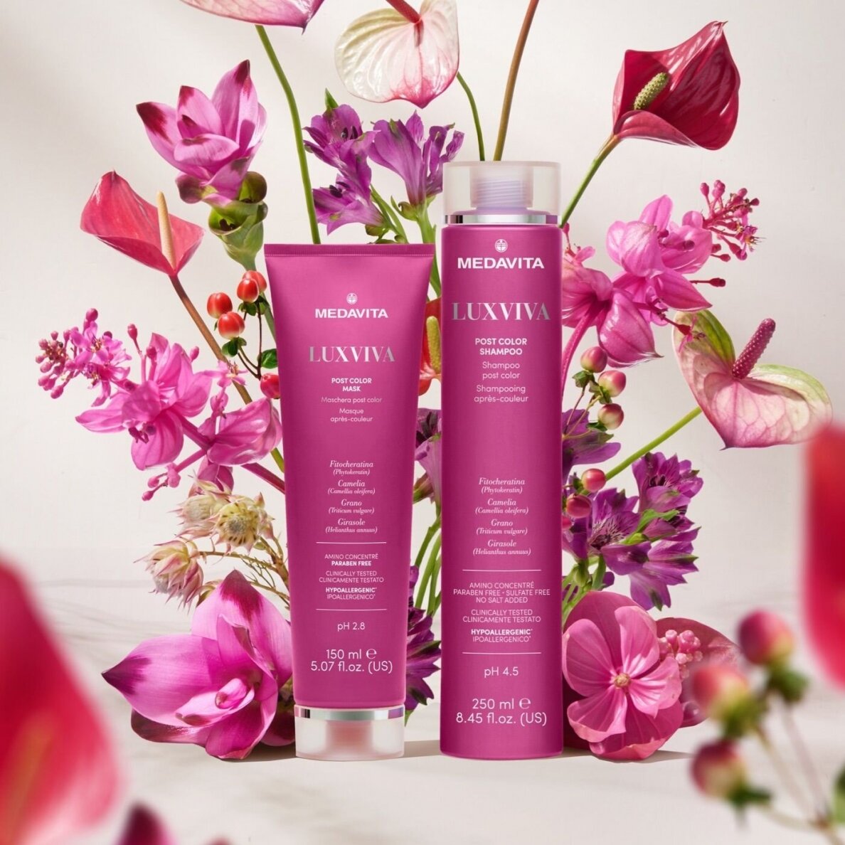 Medavita Luxviva Post Color Shampoo 55ml 2 Medavita Luxviva Post Color Shampoo 55ml 2