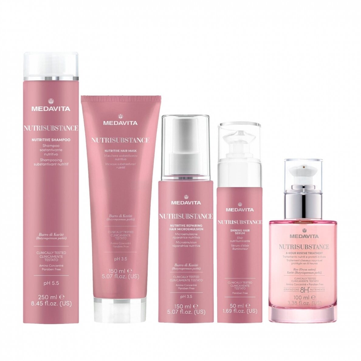 Medavita NUTRISUBSTANCE Nutritive Shampoo 250ml 3