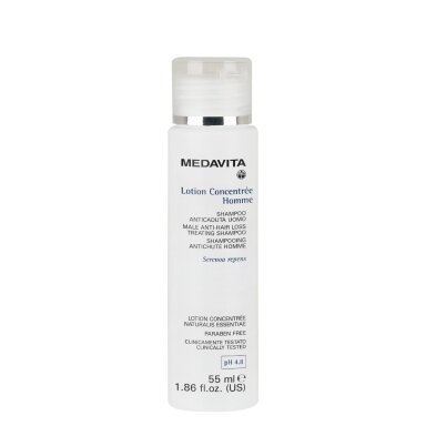 Medavita LC homme male anti-hair loss treating shampoo 55ml