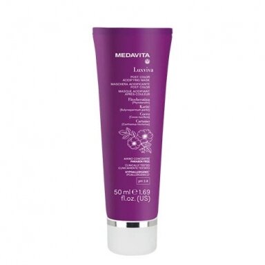 Medavita Luxviva Post-Colour Acidifying Mask 50ml Medavita Luxviva Post-Colour Acidifying Mask 50ml