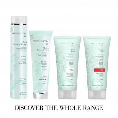 Medavita CHOICE GLOWING Color Glowing Shampoo 250ml 3