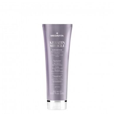 Medavita KERATIN MIRACLE Sleek Hair Mask 150ml Medavita KERATIN MIRACLE Sleek Hair Mask 150ml