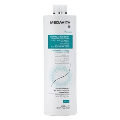 Medavita Puroxine Instant Anti-Dandruff Shampoo 1000ml Medavita Puroxine Instant Anti-Dandruff Shampoo 1000ml