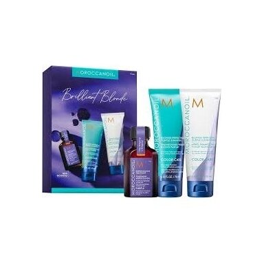 Moroccanoil Brilliant Blonde Set Moroccanoil Brilliant Blonde Set