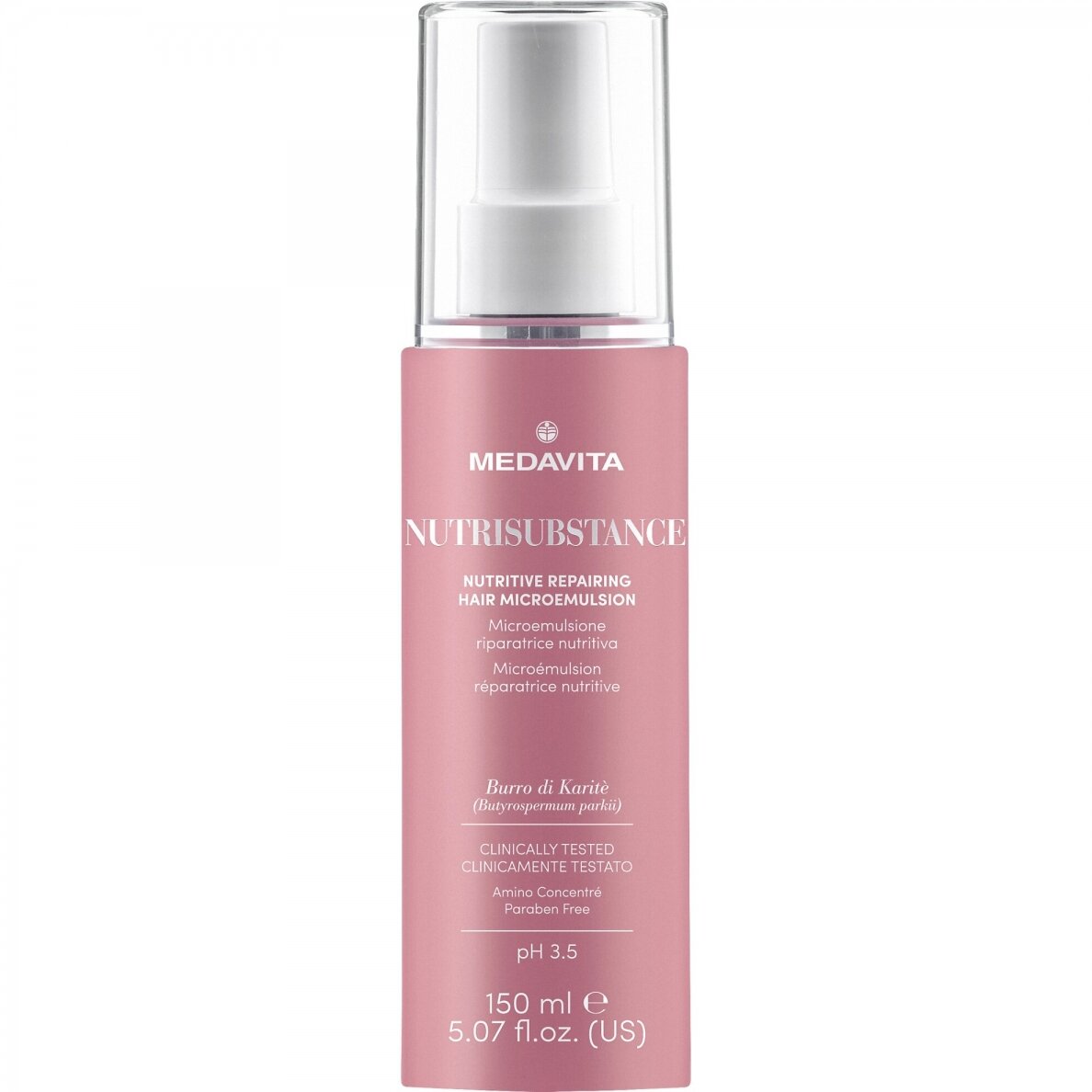 Medavita Nutrisubstance Nutritive Repairing Hair Microemulsion 150ml Medavita Nutrisubstance Nutritive Repairing Hair Microemulsion 150ml