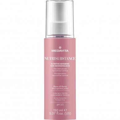 Medavita Nutrisubstance Nutritive Repairing Hair Microemulsion 150ml Medavita Nutrisubstance Nutritive Repairing Hair Microemulsion 150ml