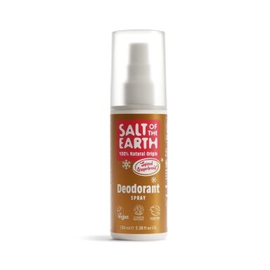 Salt of the Earth Натуральный дезодорант-спрей «Пряный имбирный пряник» 100ml Salt of the Earth Натуральный дезодорант-спрей «Пряный имбирный пряник» 100ml