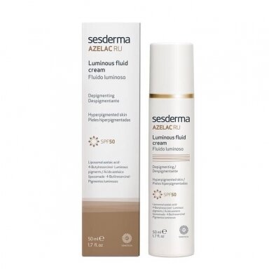SESDERMA AZELAC RU LUMINOUS FLUID Cream  SPF50 50 ml